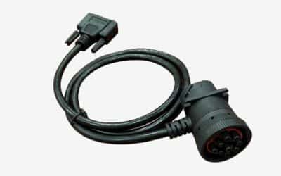 J1939 Black 9 pin cable